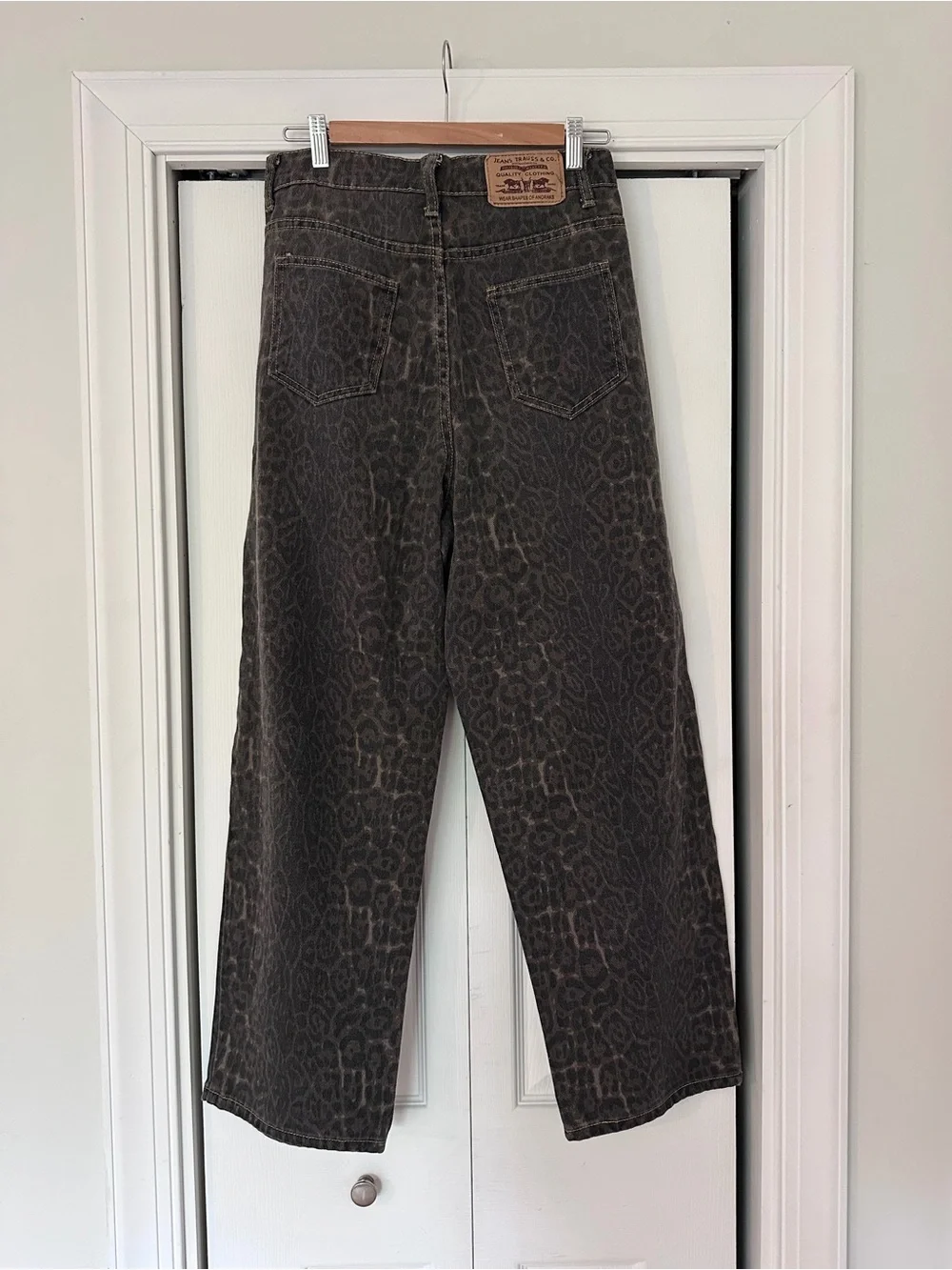 Women's Leopard Print Jeans